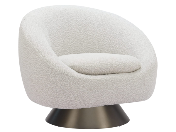Modan Swivel Chair Misty Gray