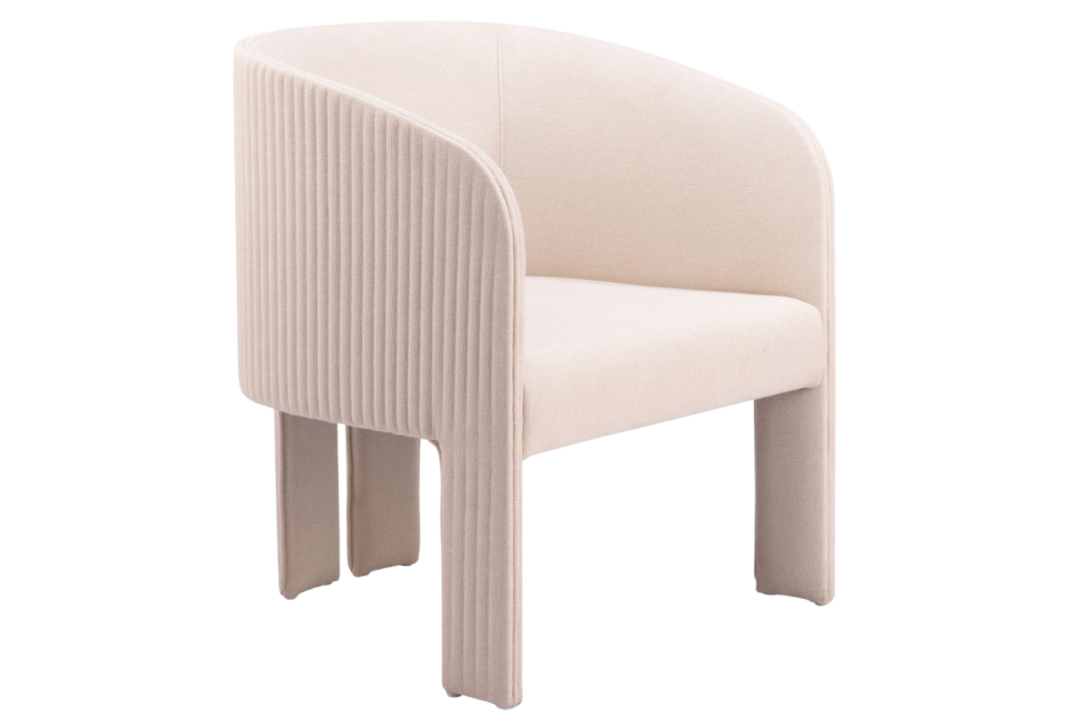 Hull Accent Chair Beige