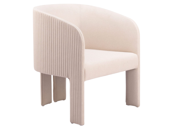 Hull Accent Chair Beige