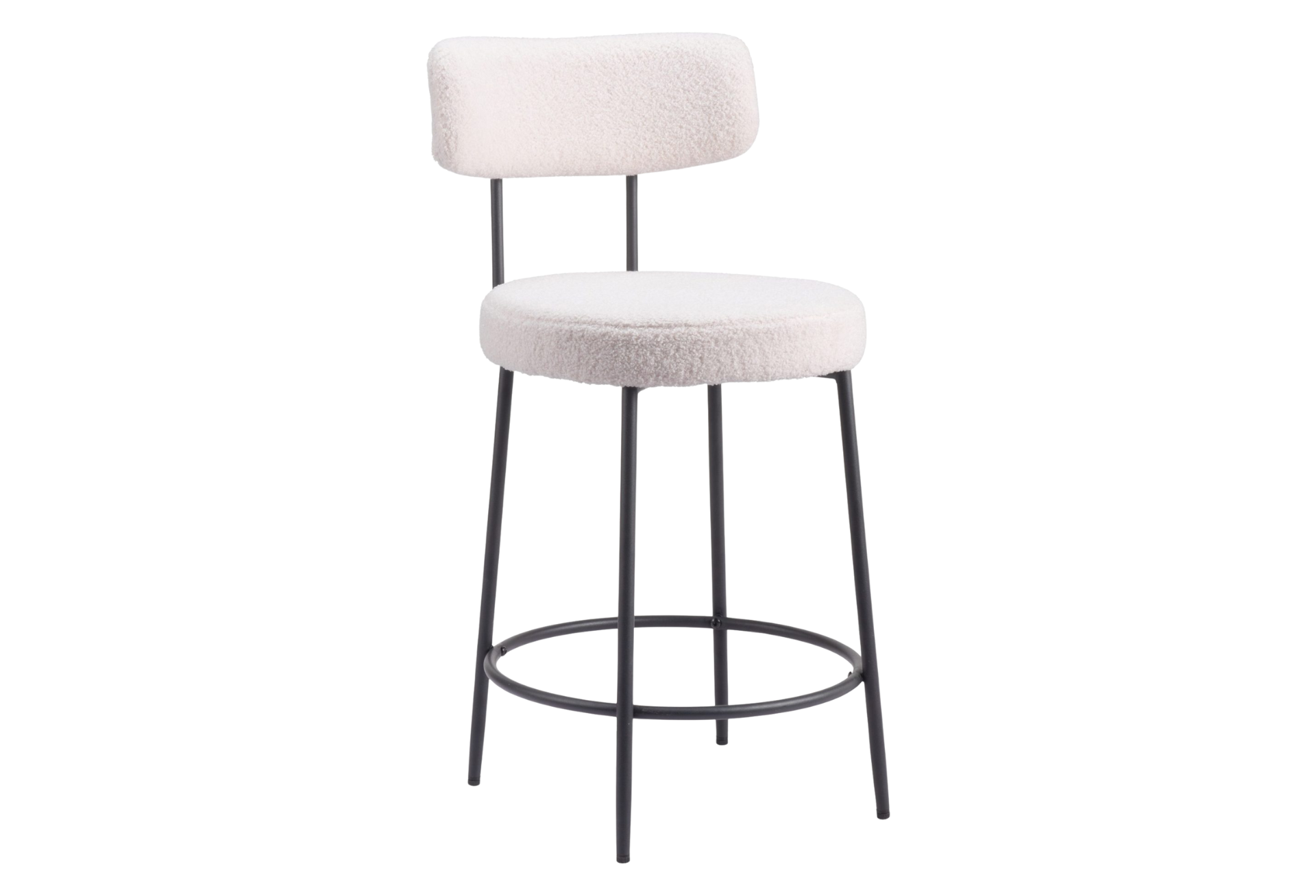 Blanca Counter Stool (Set of 2) Ivory