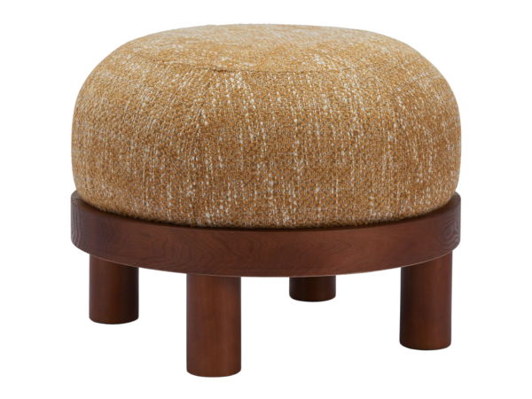 Gome Ottoman Oat Yellow