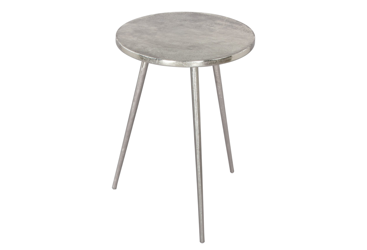Politik Side Table Silver
