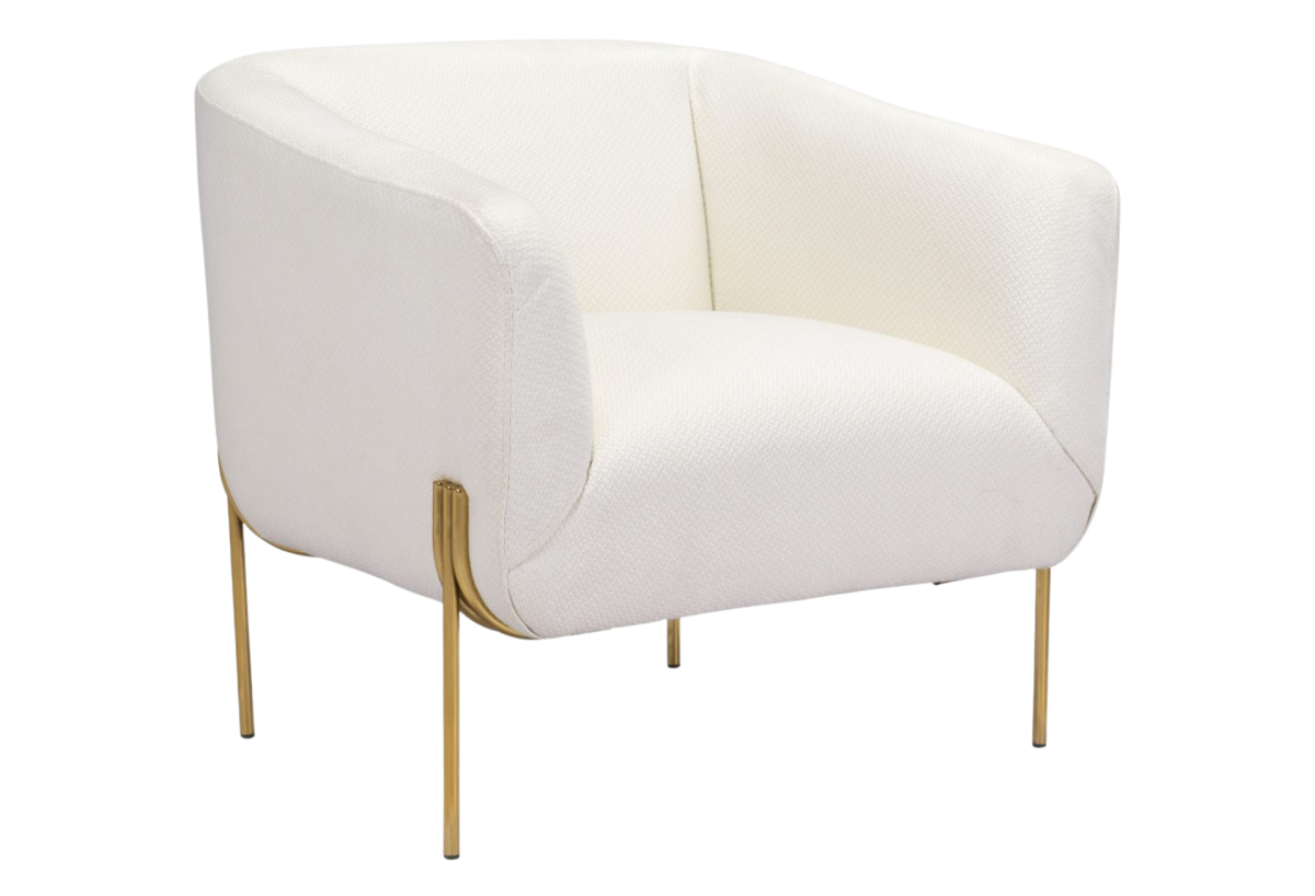 Micaela Armchair Ivory