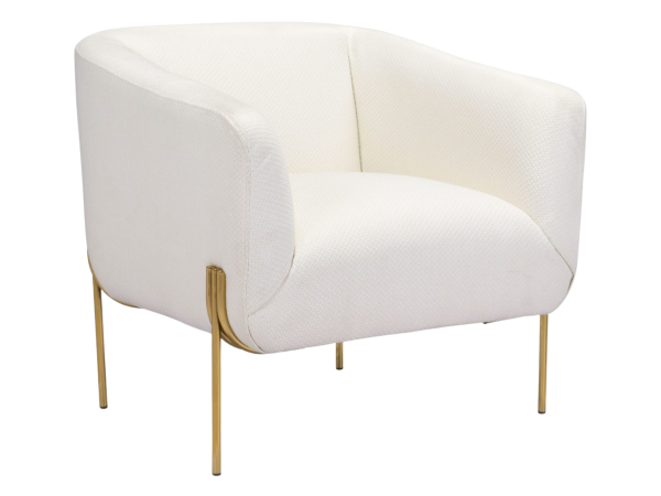 Micaela Armchair Ivory