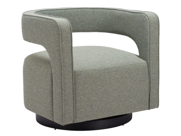 Turku Swivel Chair Sage Green