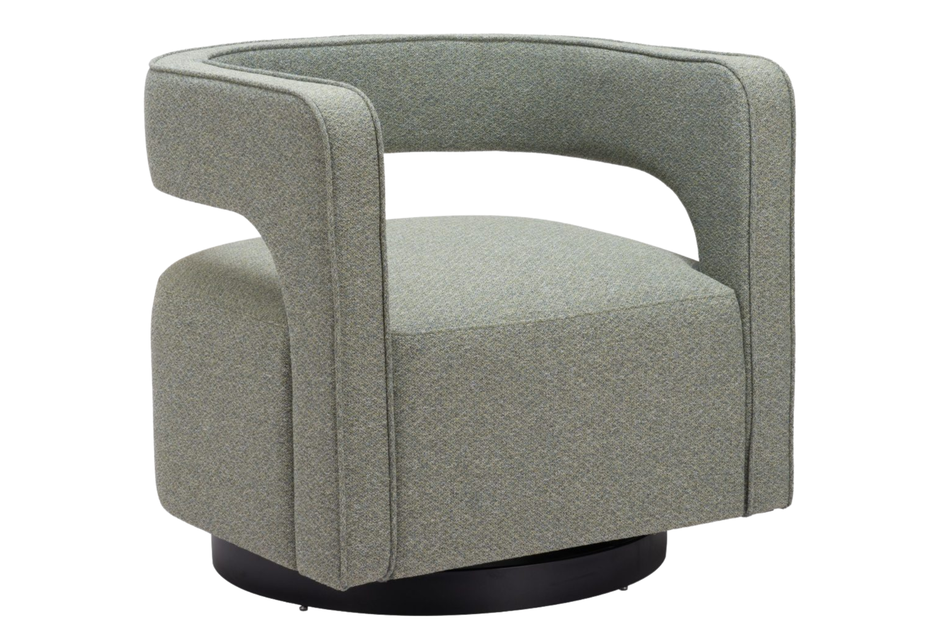 Turku Swivel Chair Sage Green
