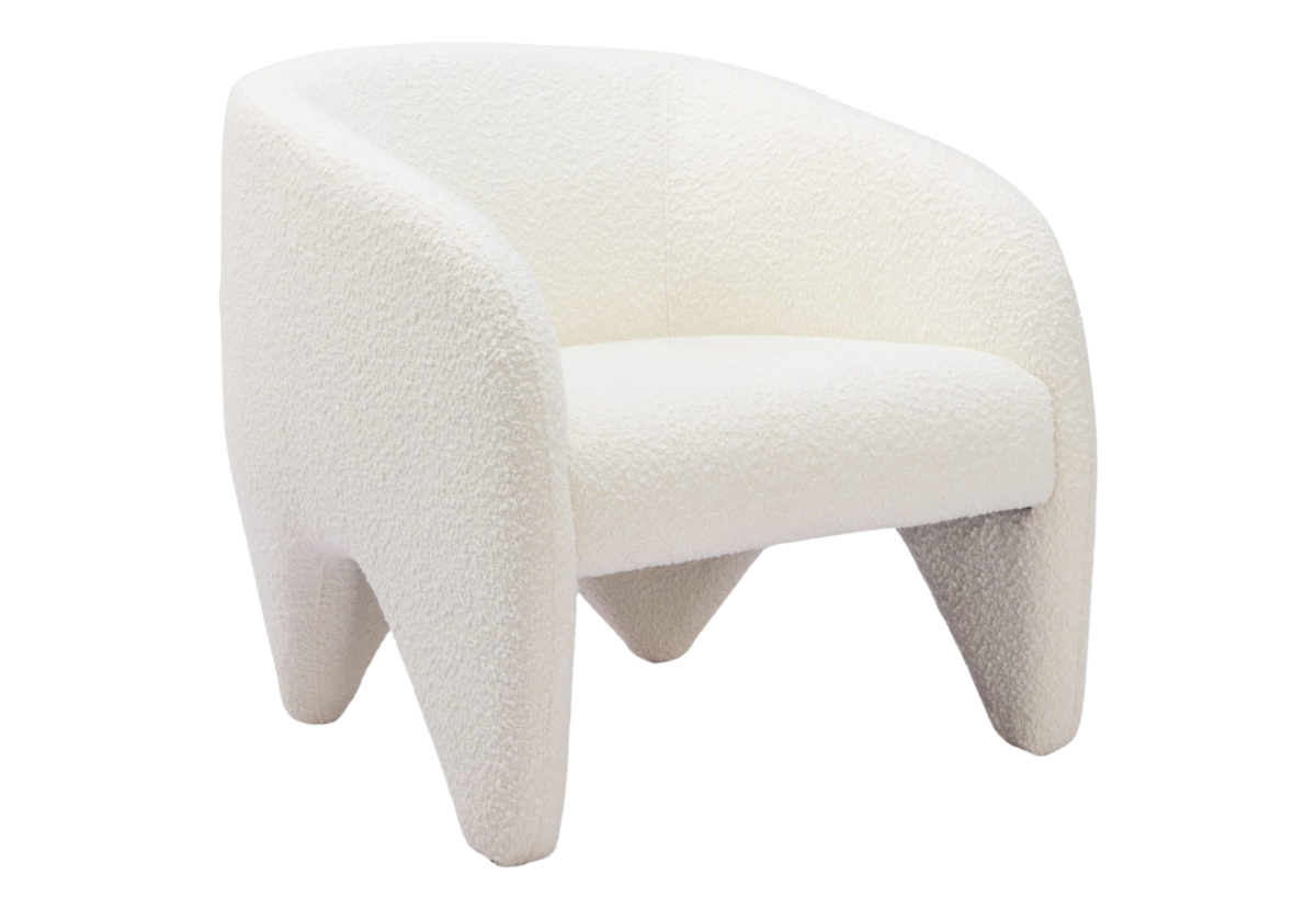 Lopta Accent Chair White