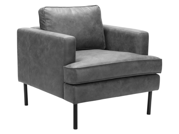 Decade Armchair Vintage Gray