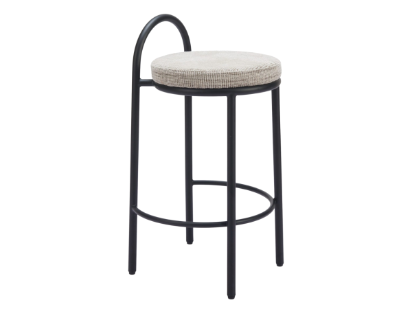 Sisal Counter Stool (Set of 2) Beige Tweed