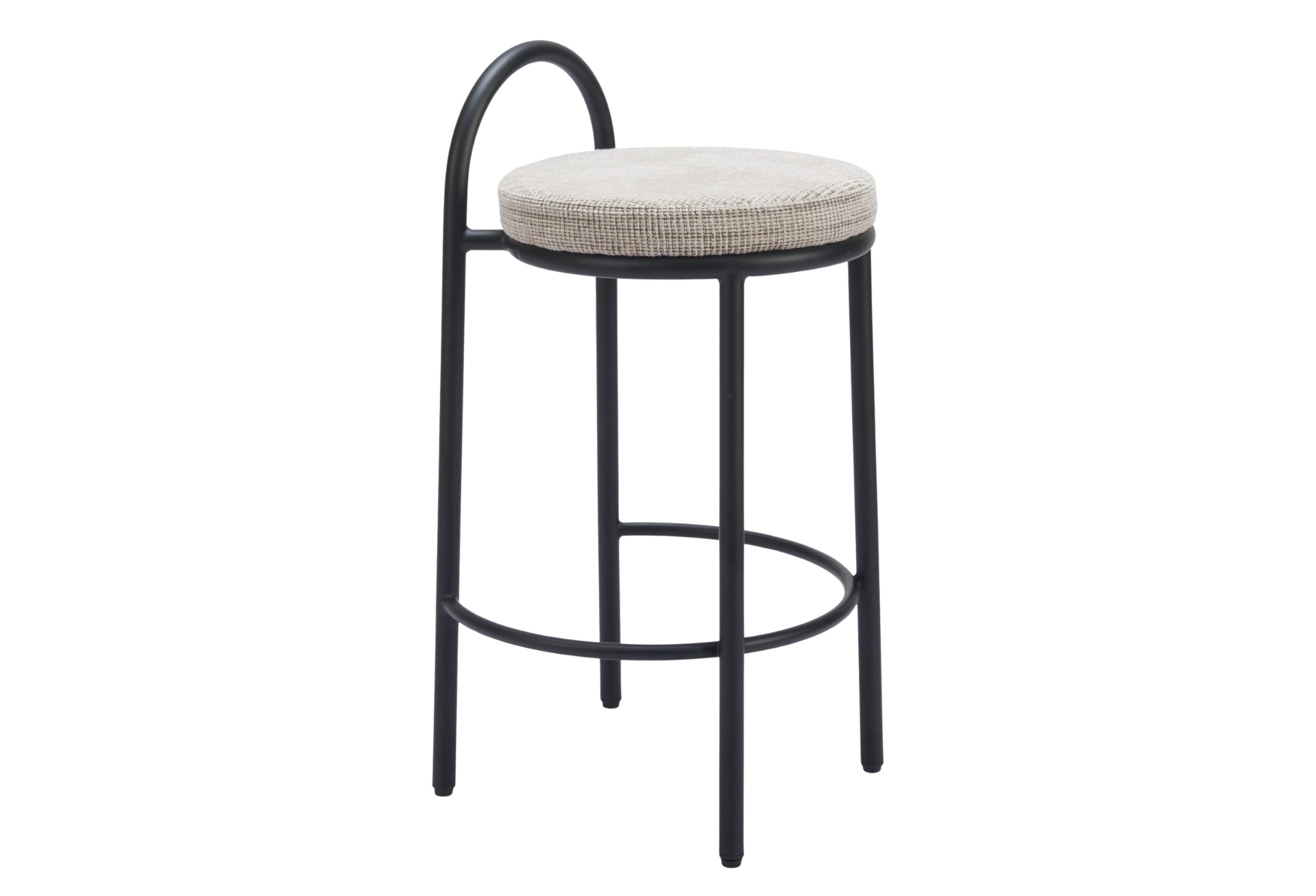 Sisal Counter Stool (Set of 2) Beige Tweed
