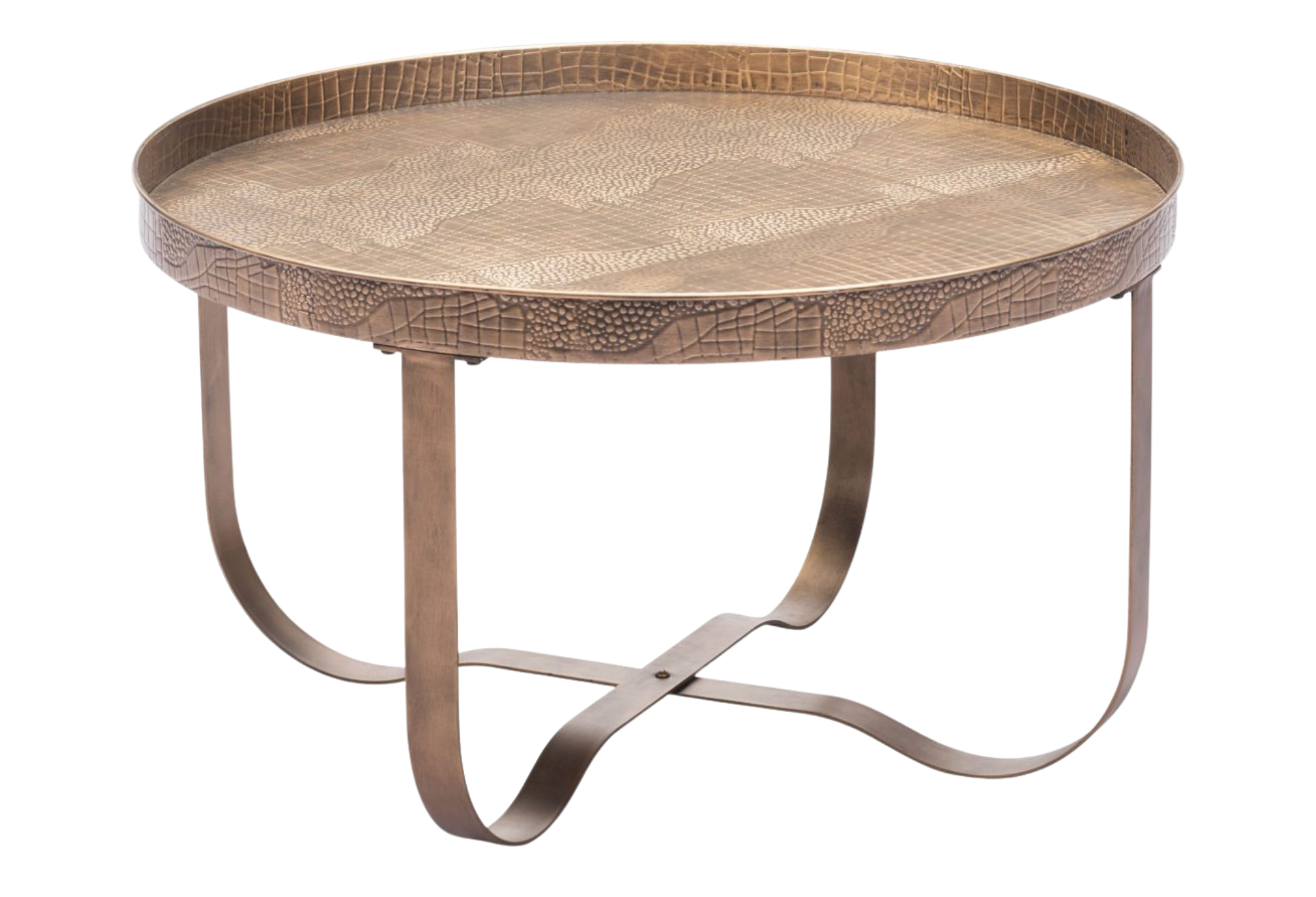 Vannes Coffee Table Brass