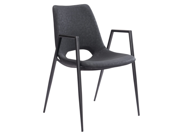 Desi Dining Chair (Set of 2) Black
