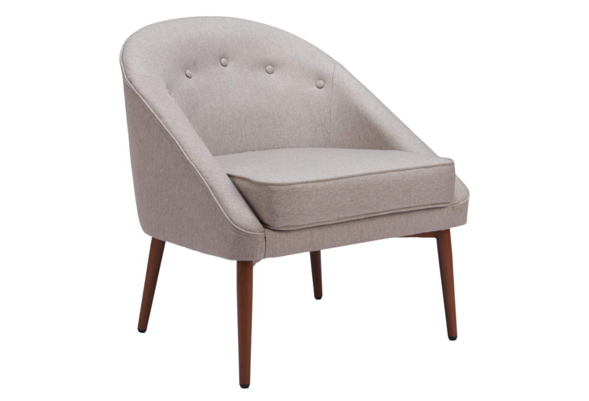 Carter Accent Chair Gray