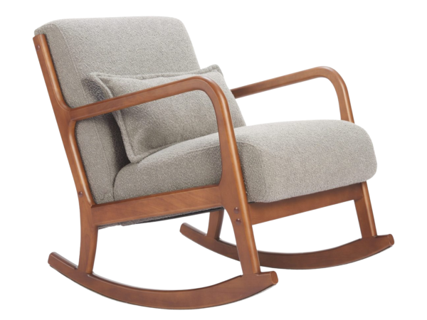 Hady Rocking Chair Gray