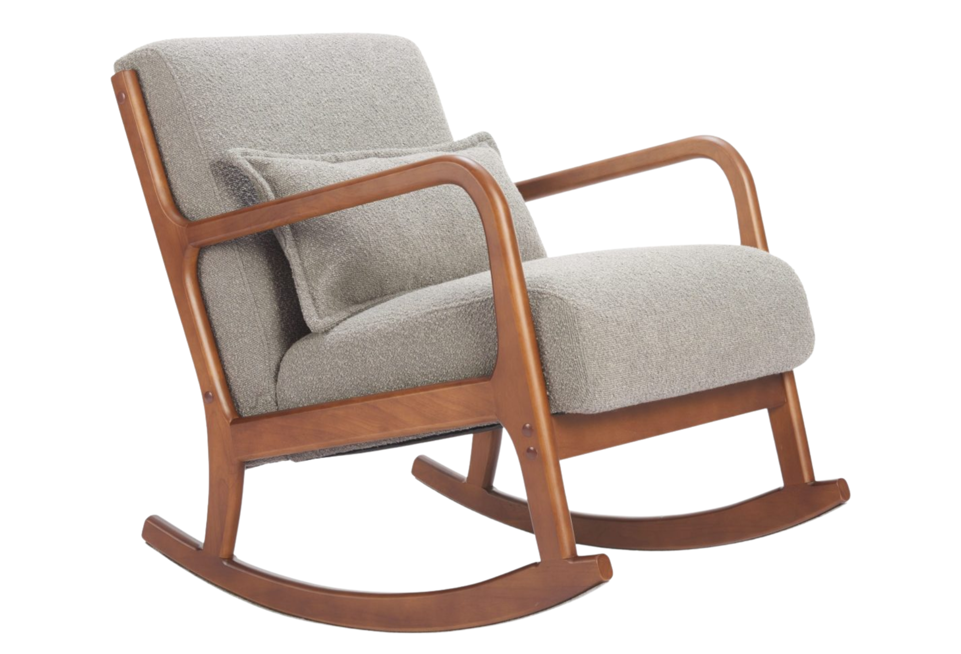 Hady Rocking Chair Gray