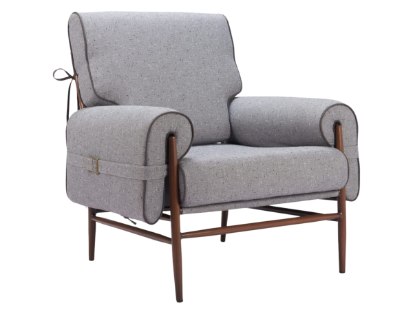 Klem Accent Chair Gray