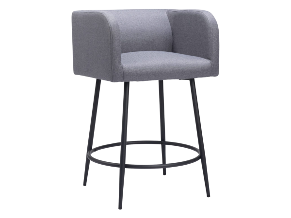 Horbat Counter Stool (Set of 2) Gray