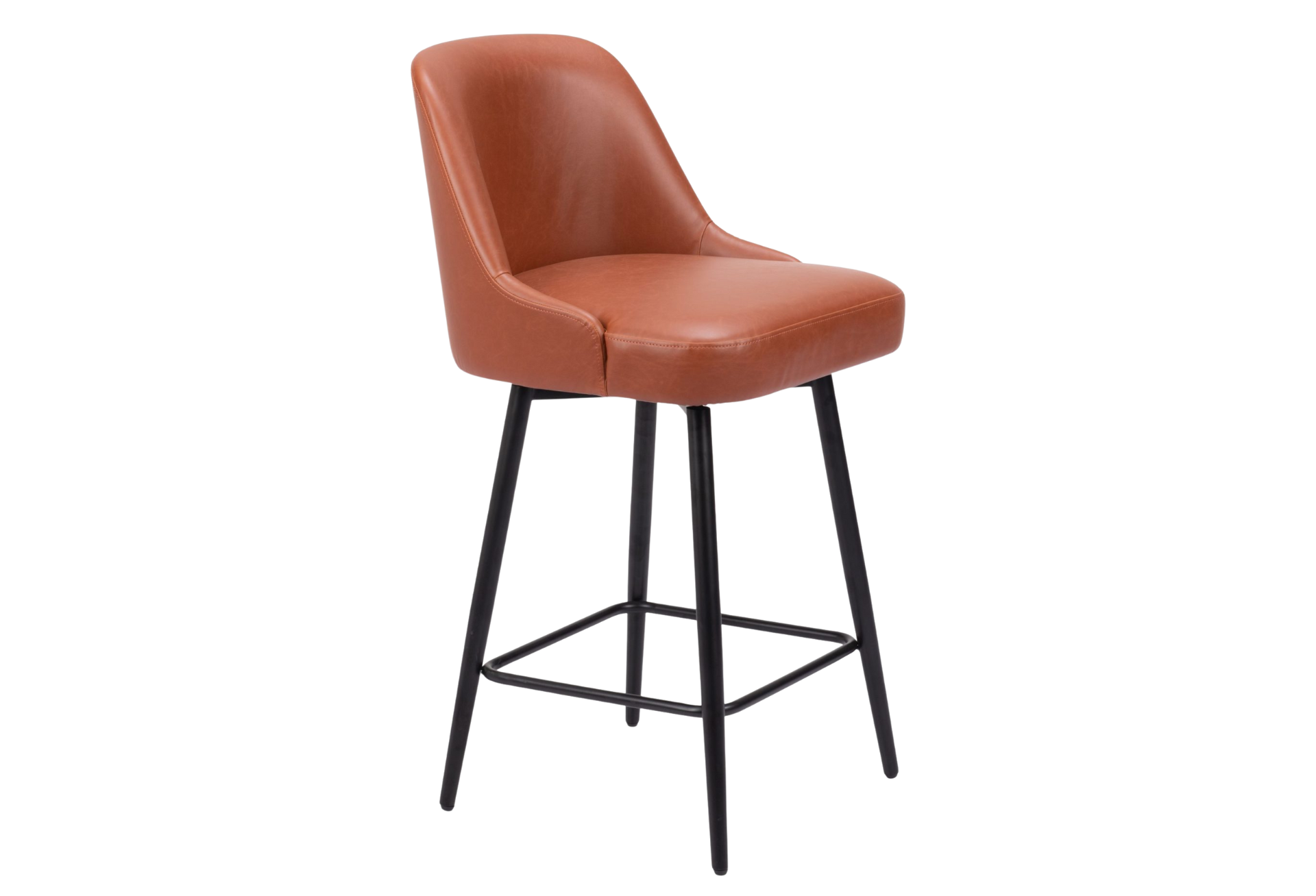 Keppel Swivel Counter Stool Brown