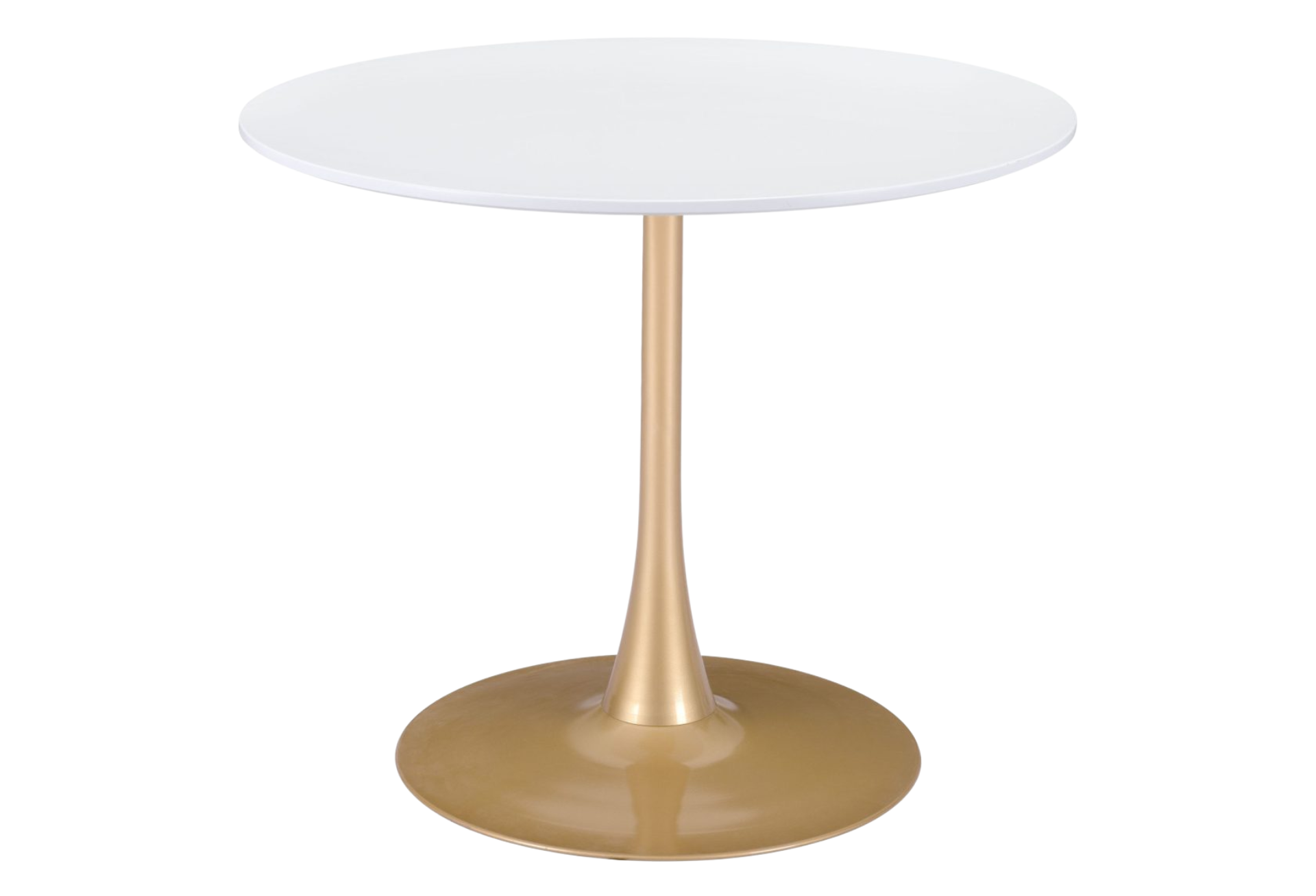 Opus Dining Table White & Gold