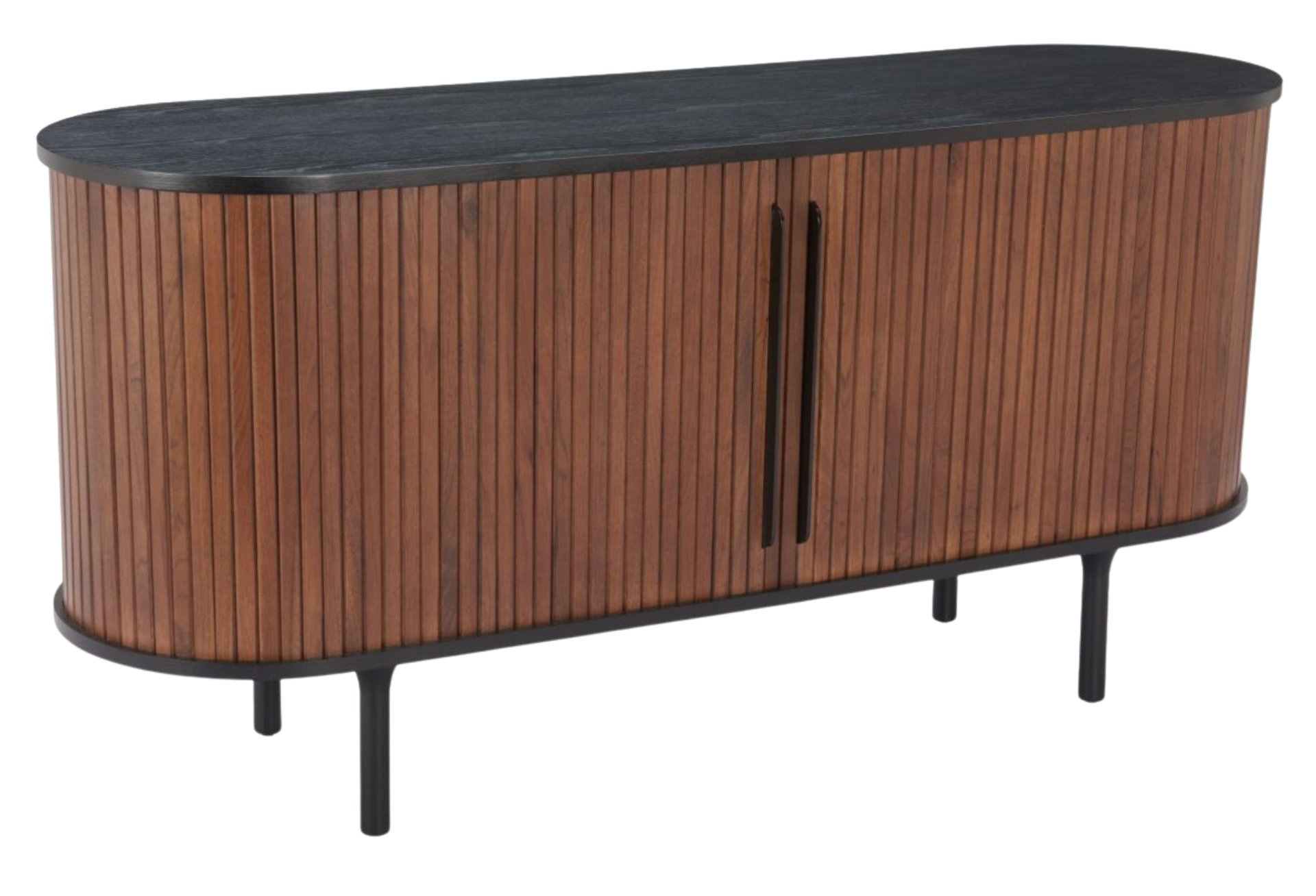 Koriana Sideboard Black & Walnut