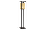 Yves Floor Lamp Gold & Black