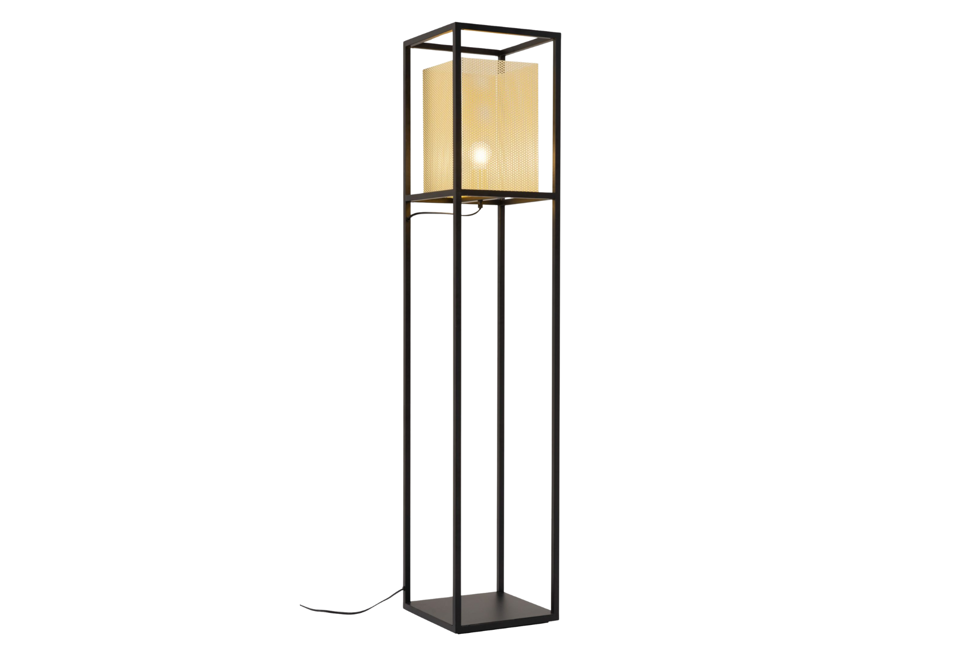 Yves Floor Lamp Gold & Black