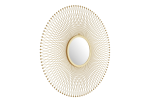 Glow Round Mirror Gold