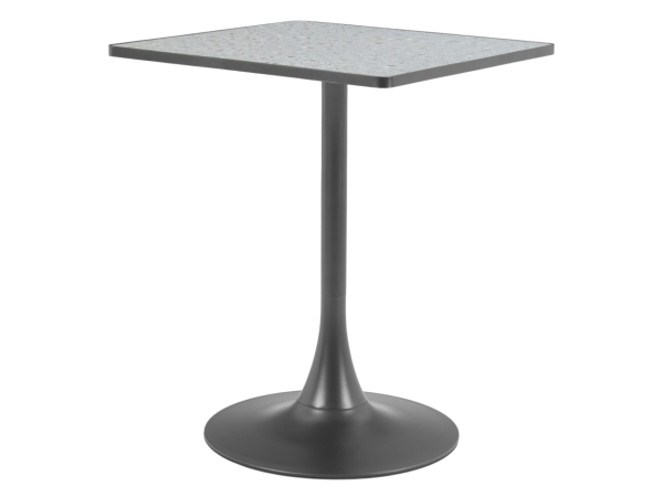 Spot Bistro Table Gray & Black