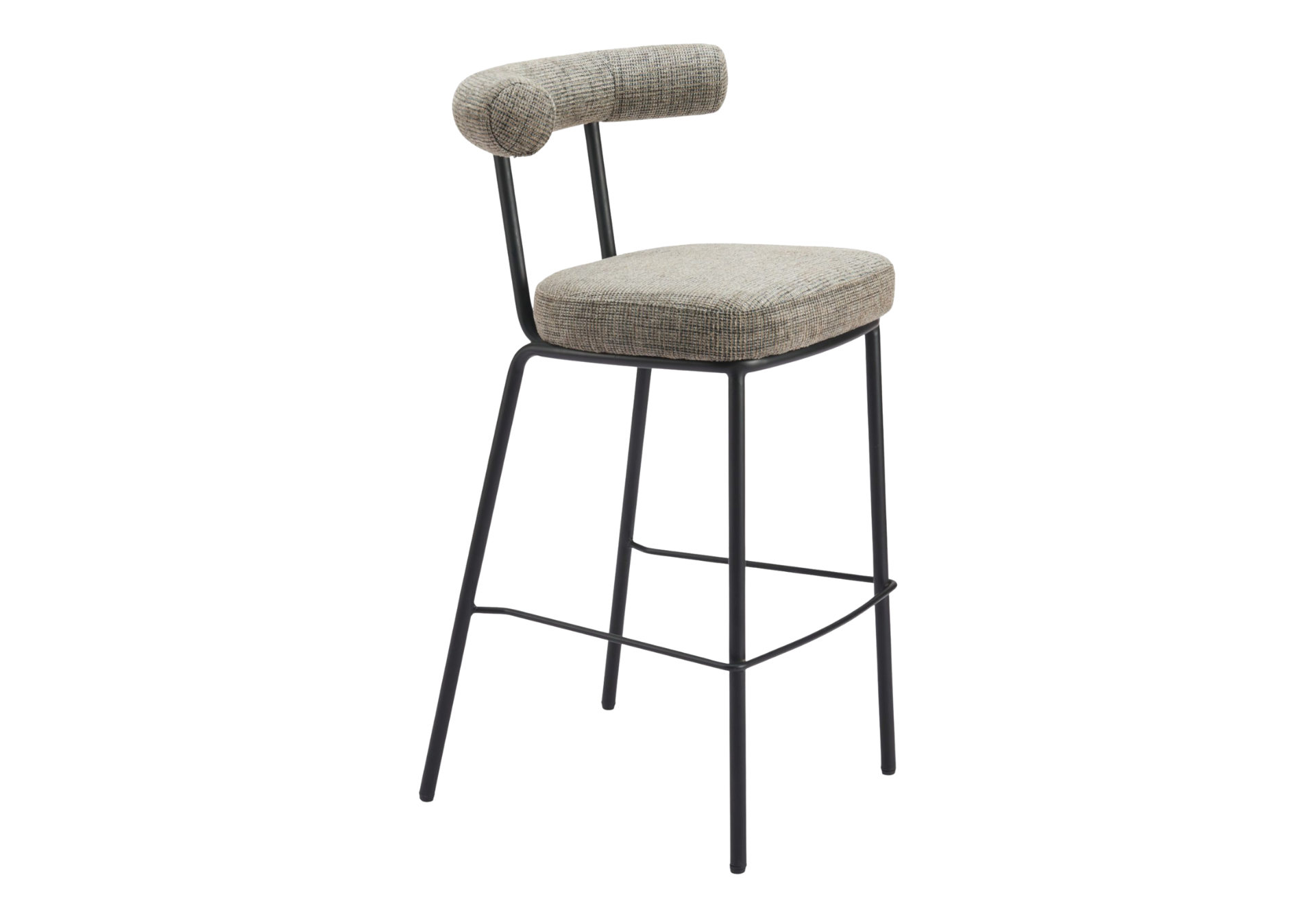 Kede Barstool Green Tweed