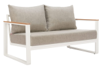 Welt Sofa Taupe & White