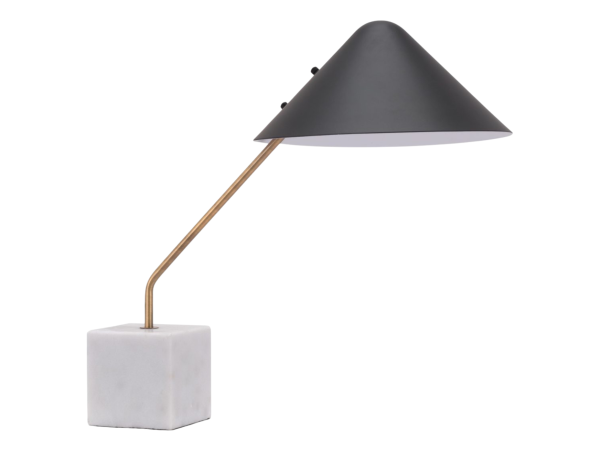 Pike Table Lamp Black & White