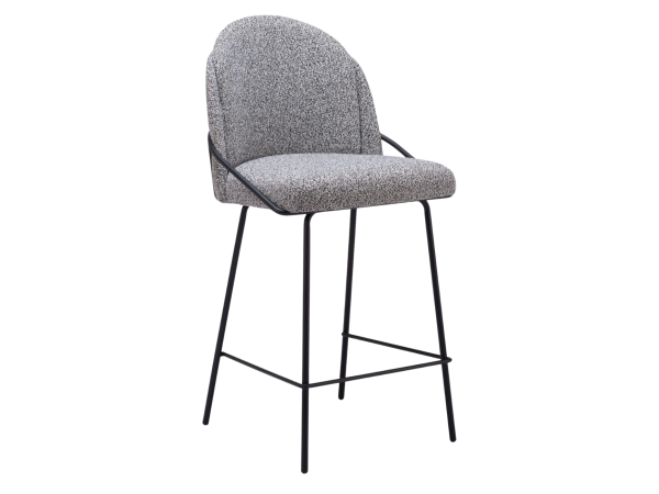 Jambi Counter Stool (Set of 2) Black & White