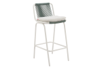 Luft Barstool (Set of 2) White & Green
