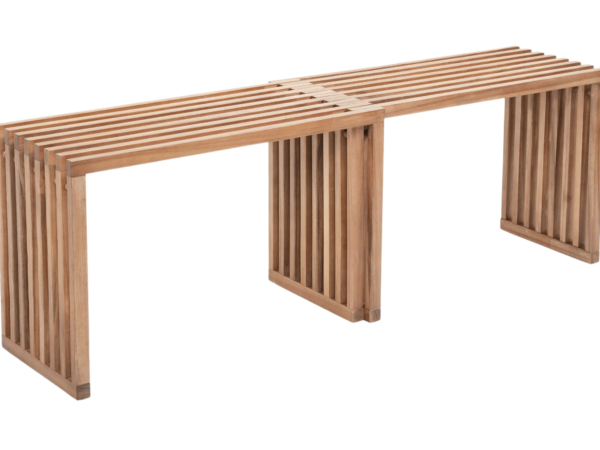 Riviera Extendable Bench (Set of 2) Natural