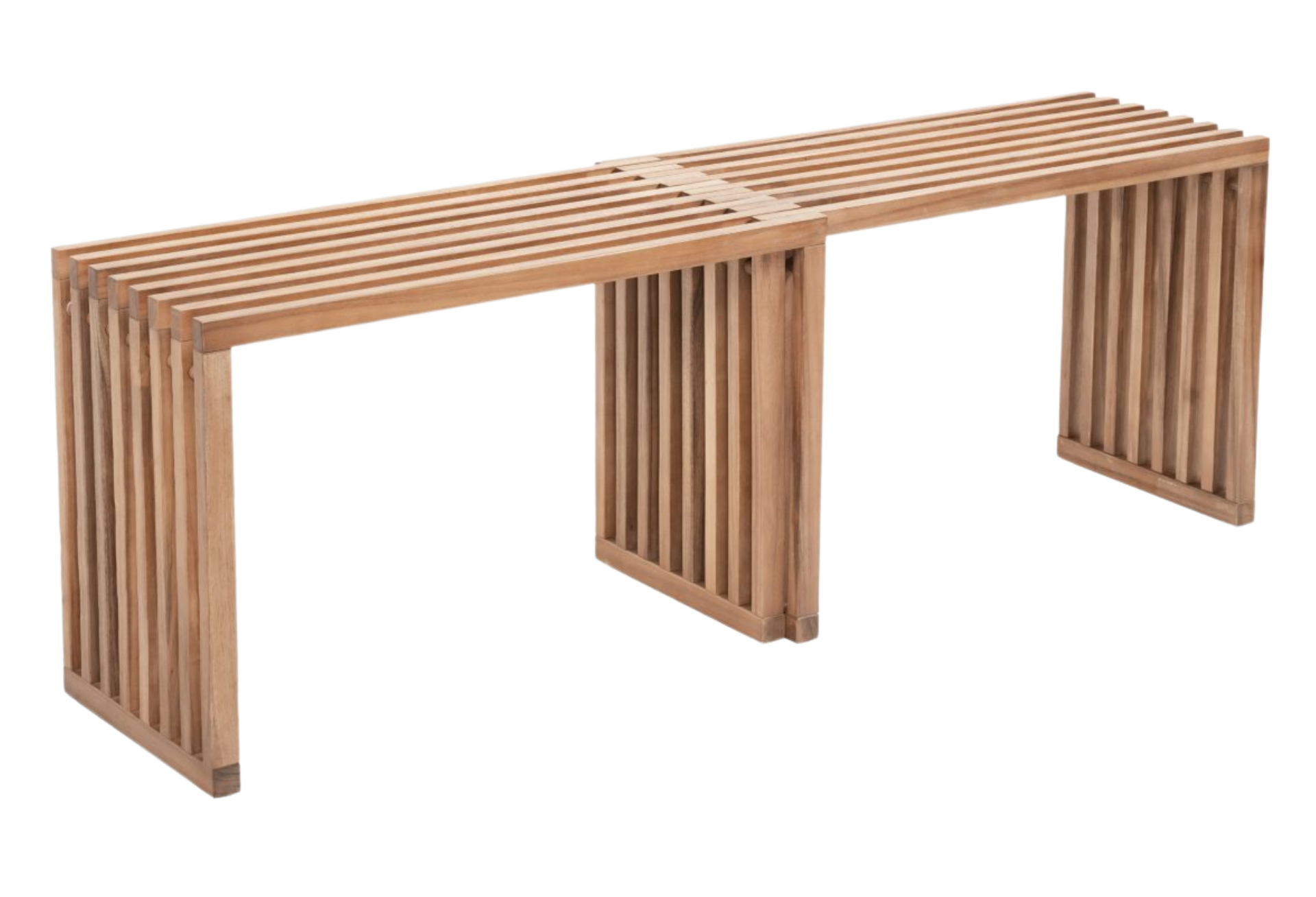 Riviera Extendable Bench (Set of 2) Natural
