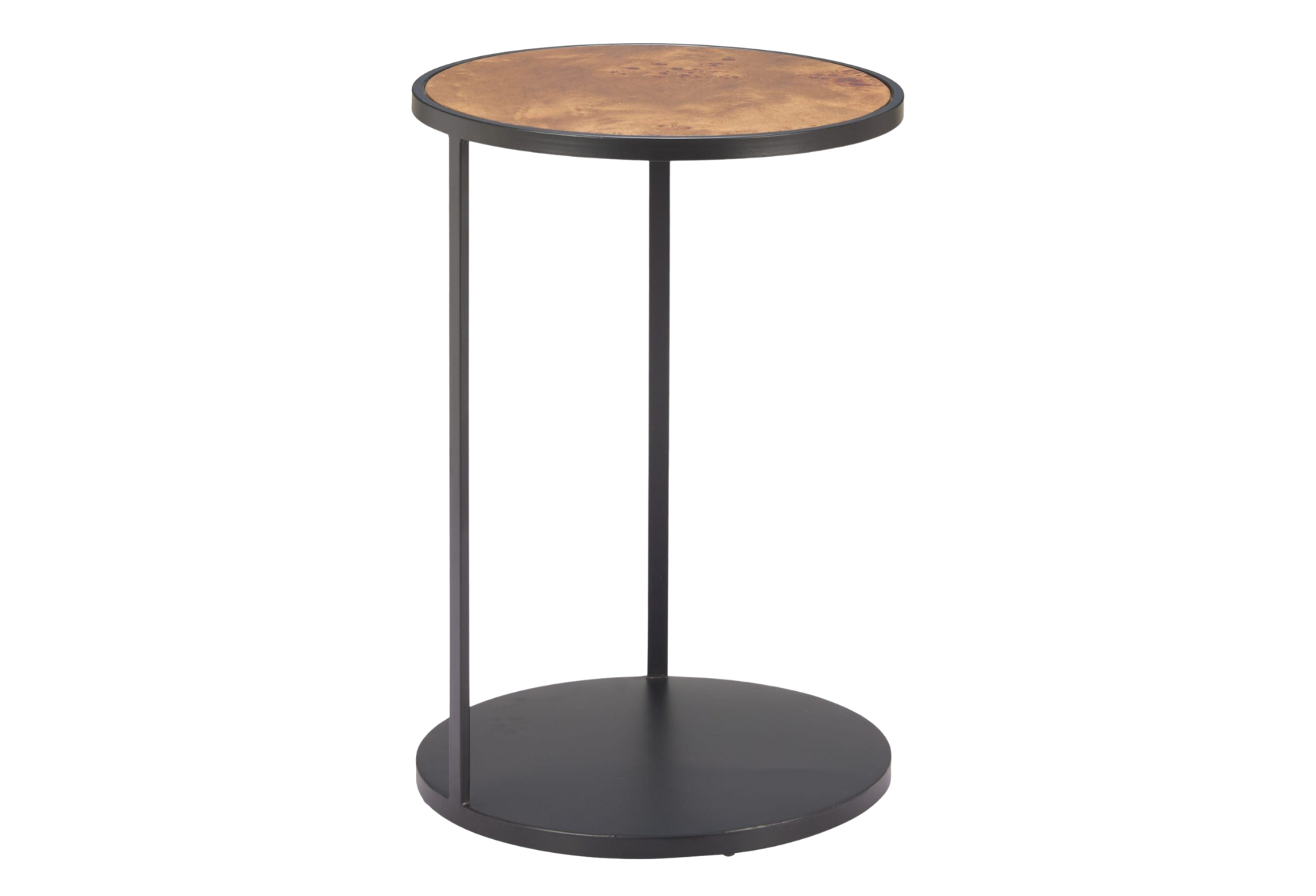 Nodo Side Table Brown & Black