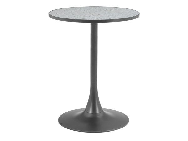 Bite Bistro Table Gray & Black