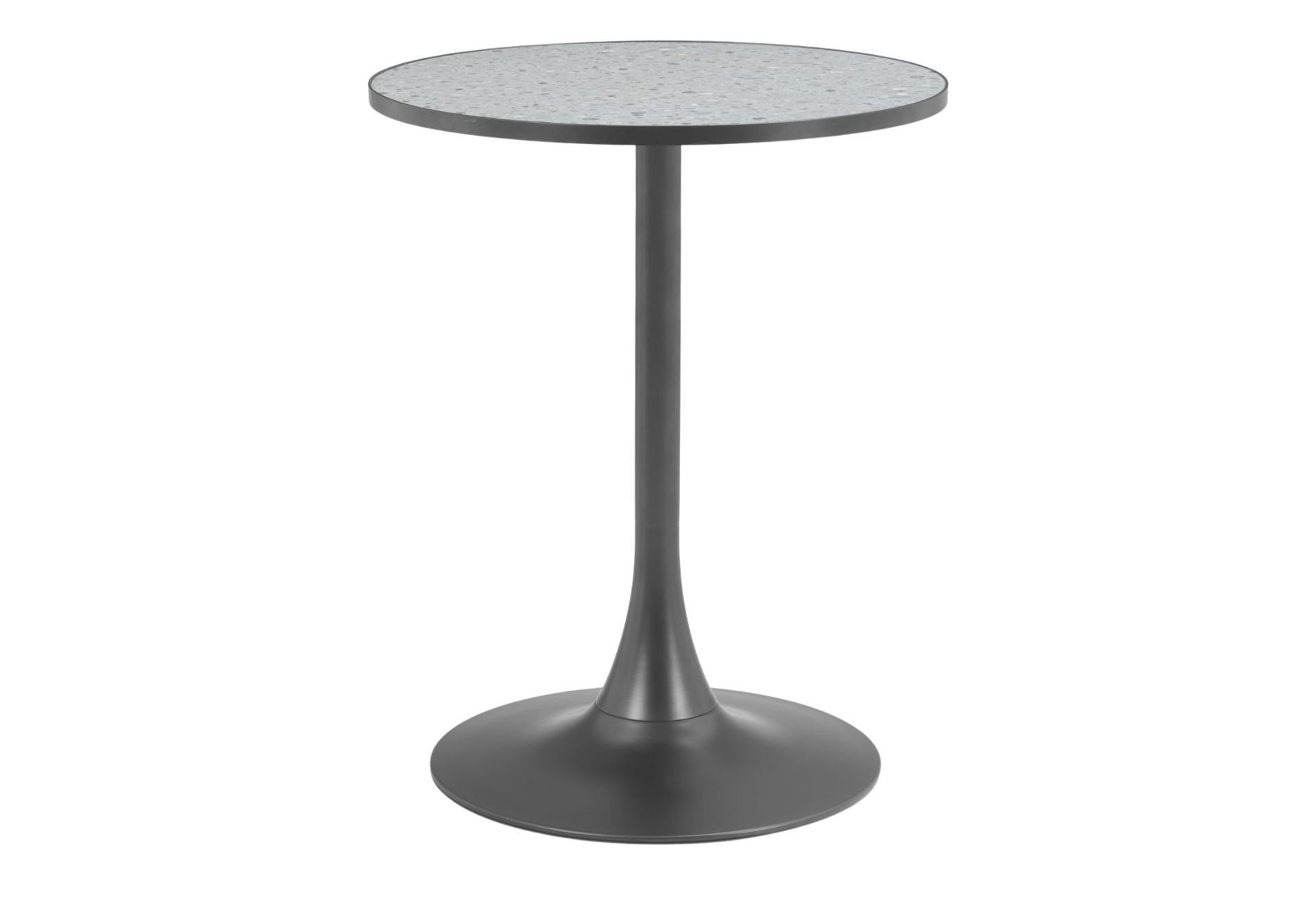 Bite Bistro Table Gray & Black