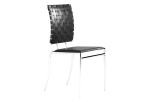 Criss Cross Dining Chair (Set of 4) Black