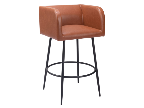 Horbat Barstool (Set of 2) Brown