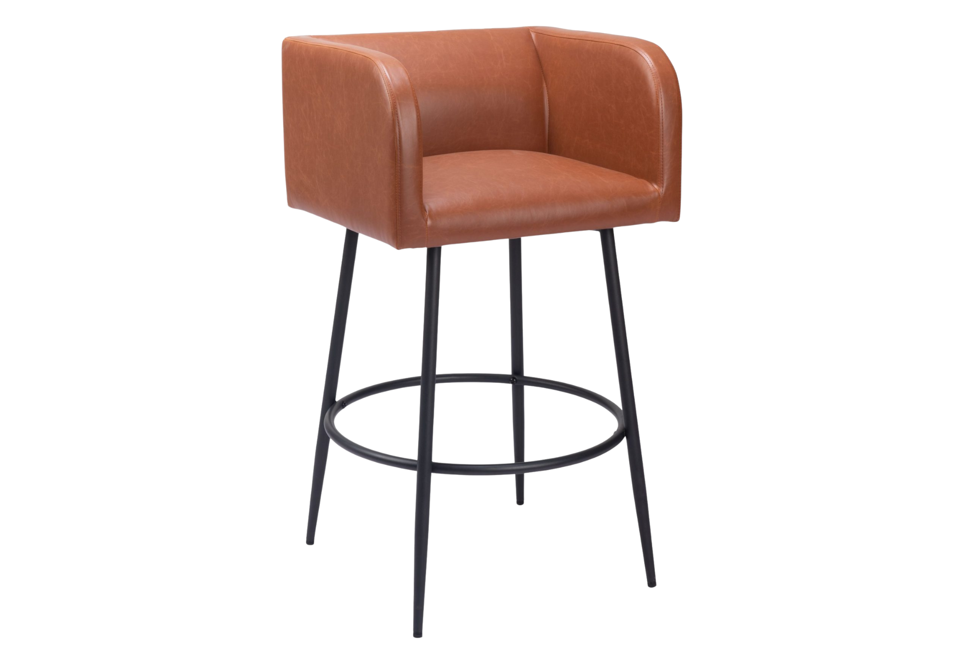Horbat Barstool (Set of 2) Brown