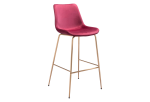 Tony Barstool Red & Gold