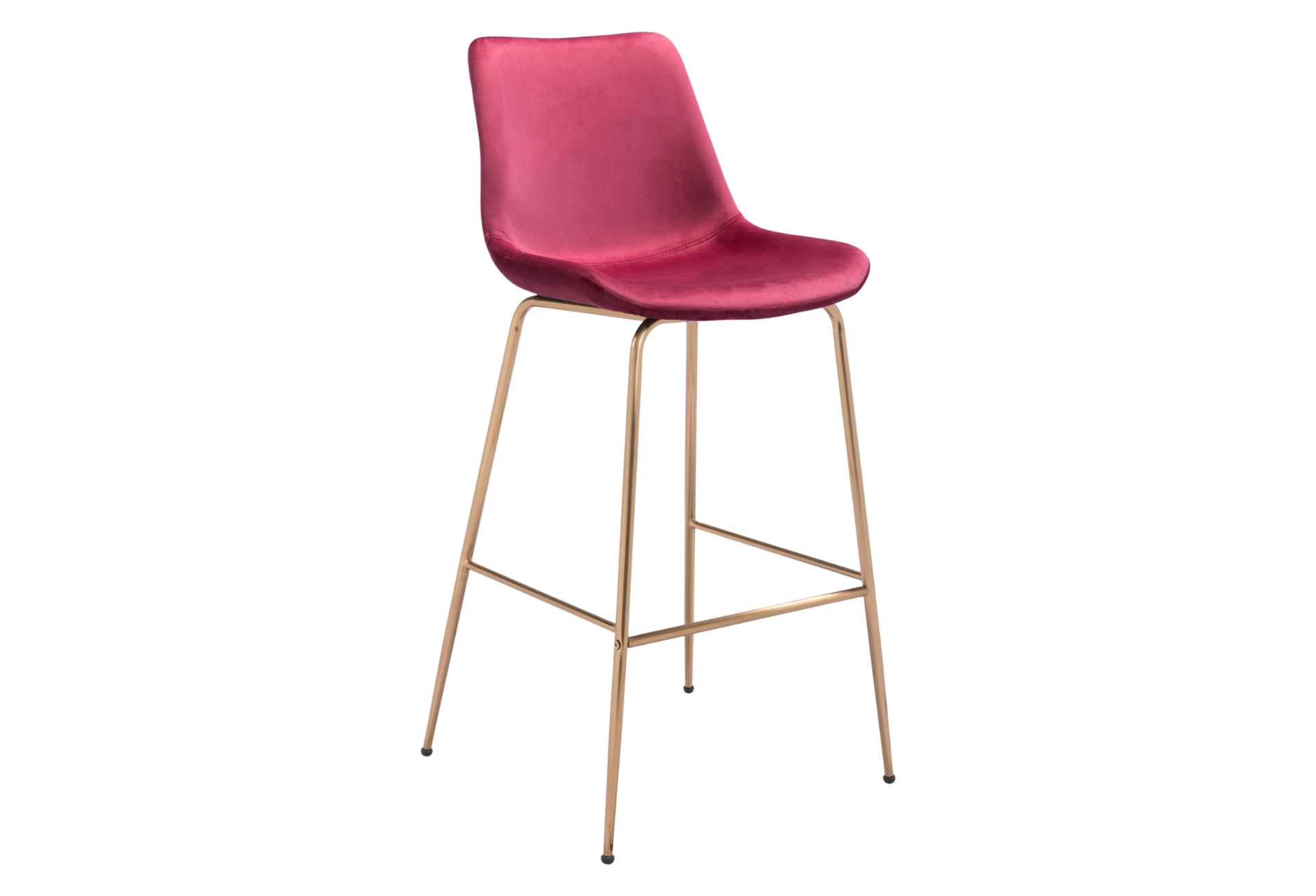Tony Barstool Red & Gold