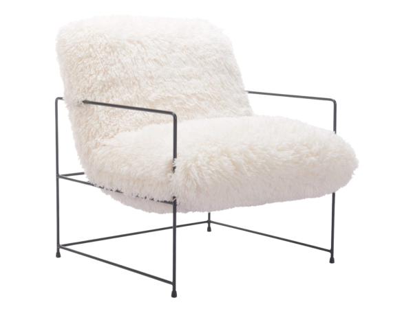 Pelut Accent Chair White