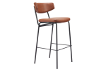 Charon Barstool (Set of 2) Vintage Brown