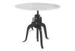 Mufid Bistro Table White & Black
