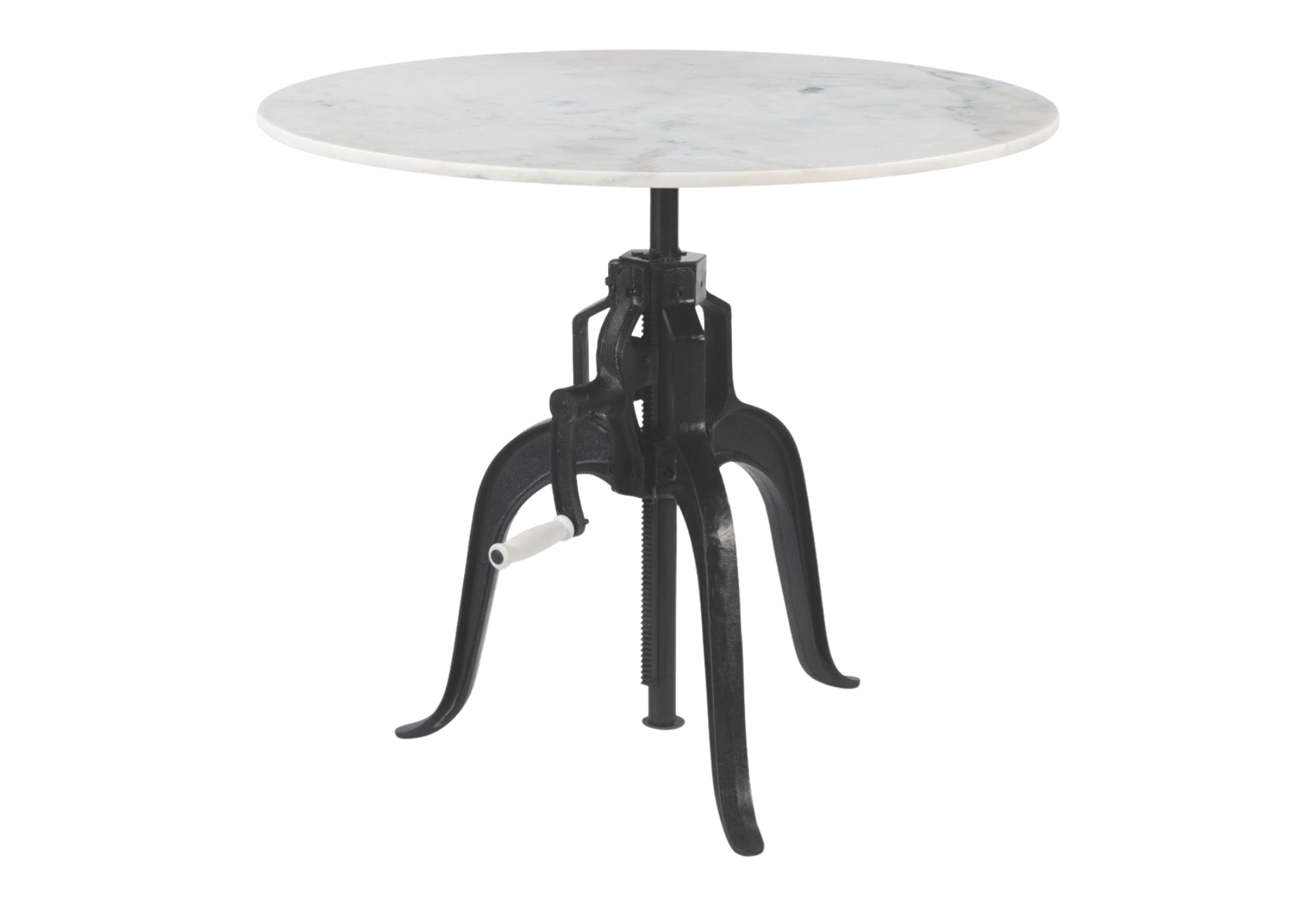 Mufid Bistro Table White & Black