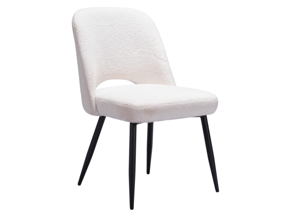 Teddy Dining Chair (Set of 2) Ivory