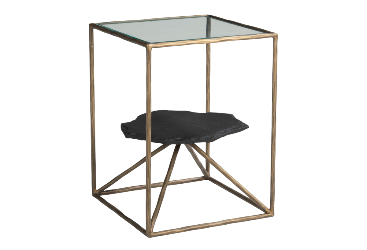 Ranol Side Table Brass