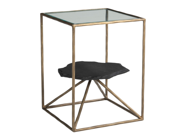 Ranol Side Table Brass